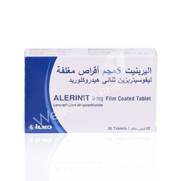 Alerinit 5Mg Tablets 20'S Alerinit 5Mg Tablets 20'S