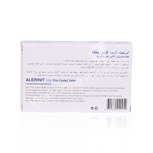 Alerinit 5mg Tablets 20'S