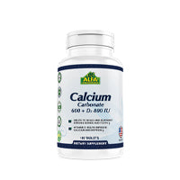 Alfa Calcium 600+vitamin D3 800iu Tablets 100'S