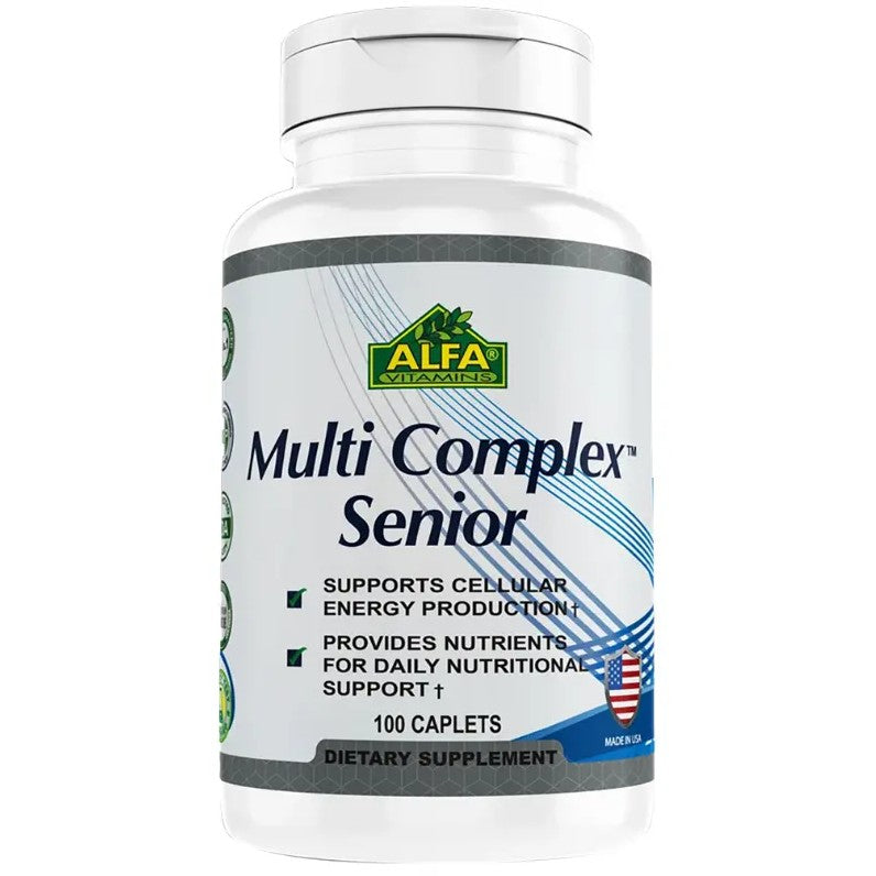 Alfa Multi Complex Senior Caplets 100'S