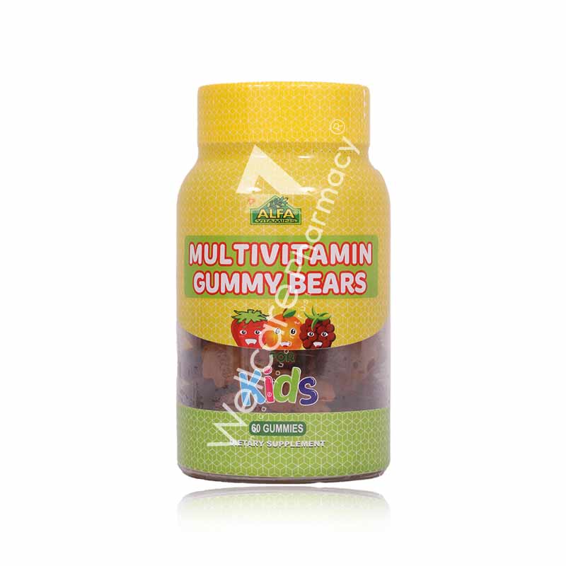 Alfa Multivitamin Gummy Bears For Kids 60'S