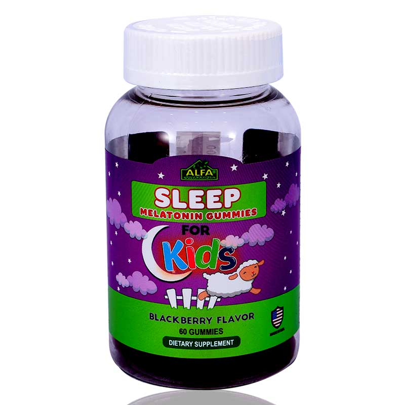 Alfa Sleep Melatonin Gummies For Kids 60'S