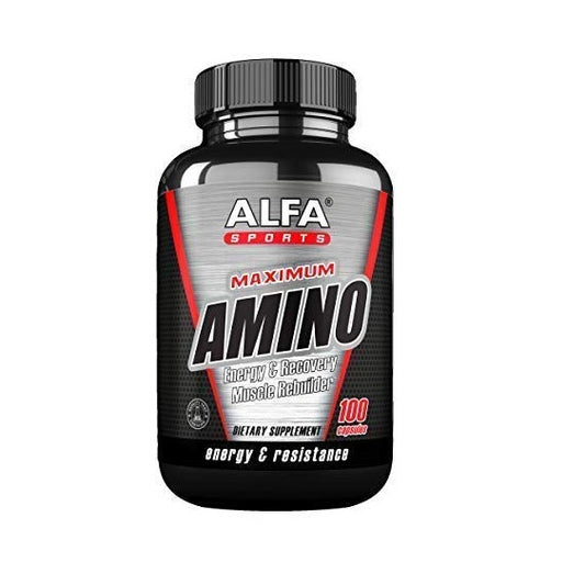 Alfa Sports Maximum Amino Capsules 100'S