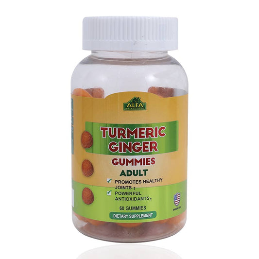 Alfa Turmeric Ginger Gummies Adult 60'S