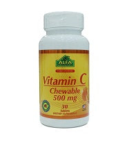 Alfa Vitamin C 500mg Chewable Tablets 30'S