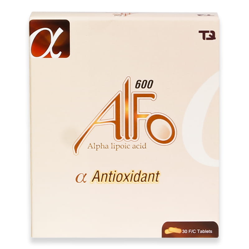 Alfo 600mg Tablets 30'S