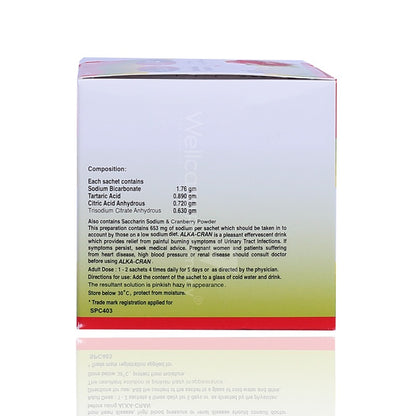 ALKA-CRAN EFFERVESCENT GRANULES 30'S