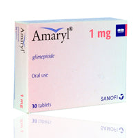 Amaryl 1mg Tablets 30'S