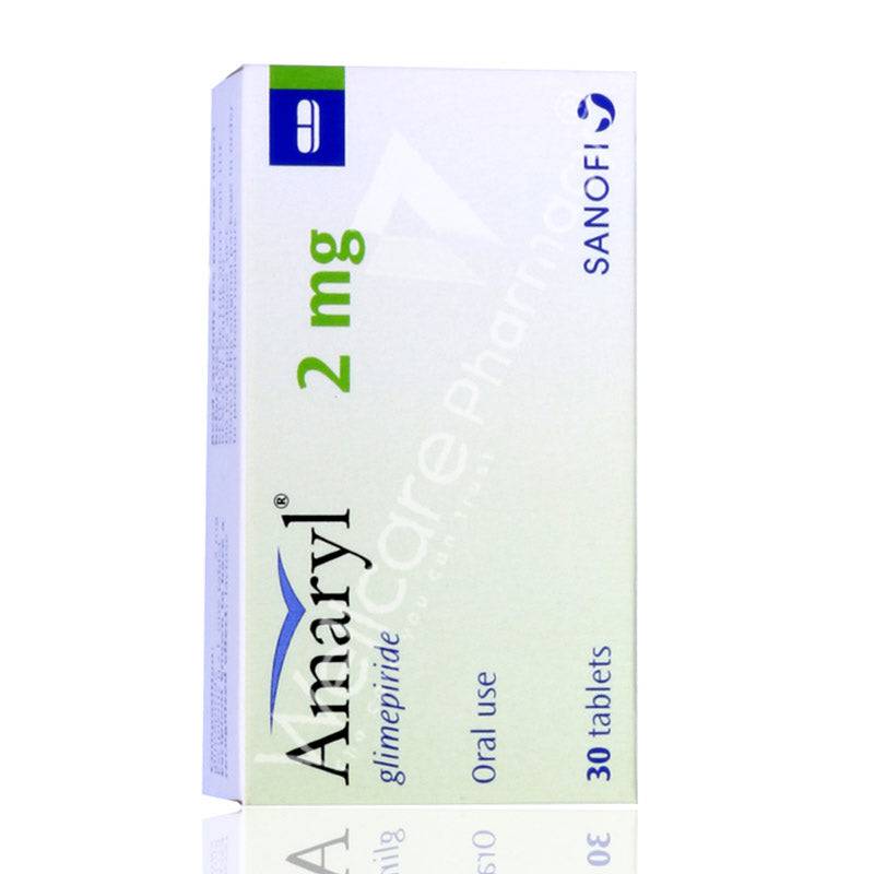 Amaryl 2Mg Tablets 30'S Amaryl 2Mg Tablets 30'S