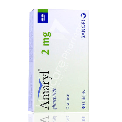 Amaryl 2Mg Tablets 30'S
