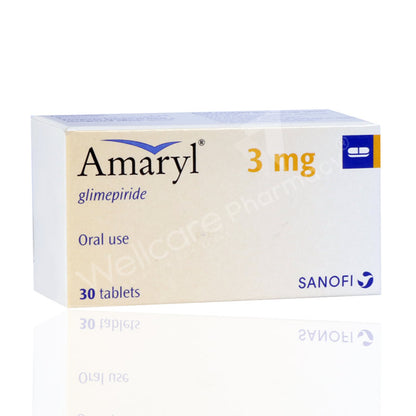Amaryl 3Mg Tablets 30'S