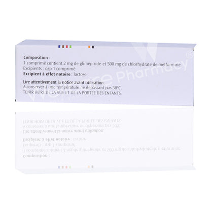 Amaryl M Sr 2Mg/500Mg Tablets 30'S