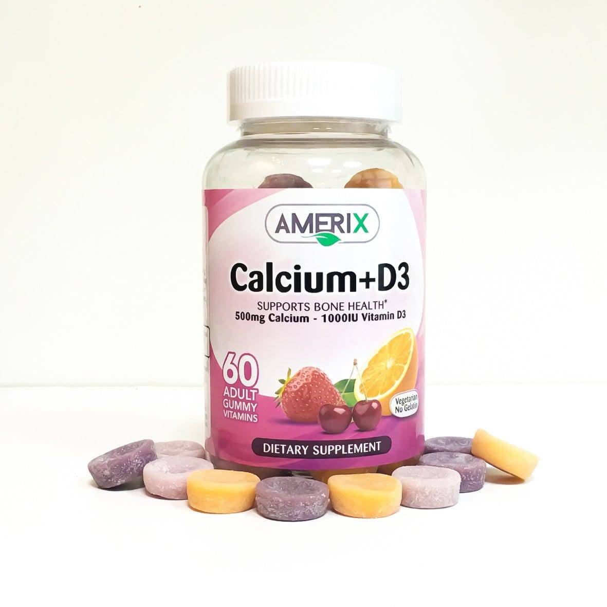 Amerix Calcium+D3 Adult Gummy 60'S
