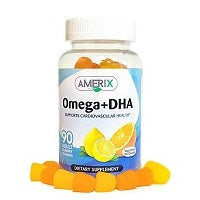 Amerix Omega + Dha Adult Gummy 90'S