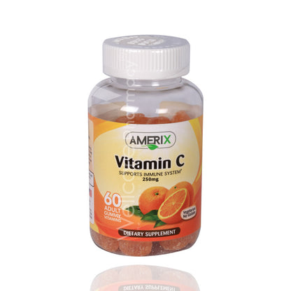Amerix Vitamin C 250mg Adult Gummy 60'S