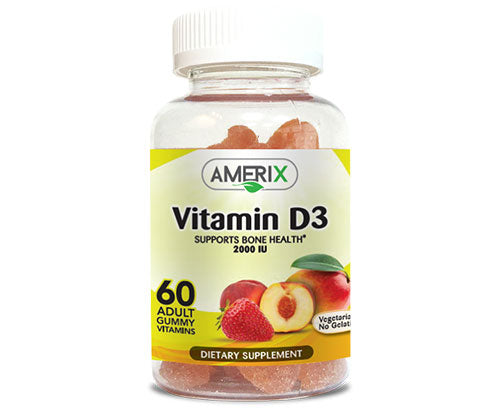 Amerix Vitamin D3 2000 Iu Adult Gummy 60'S