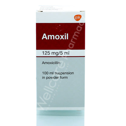 Amoxil 125Mg Suspension 100Ml