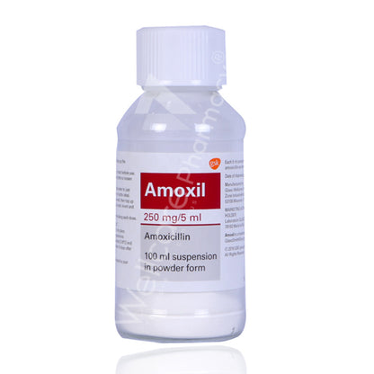 Amoxil 250Mg/5Ml Suspension 100Ml