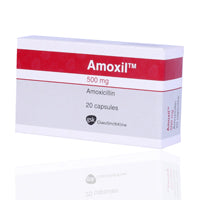 Amoxil 500mg Capsules 20'S