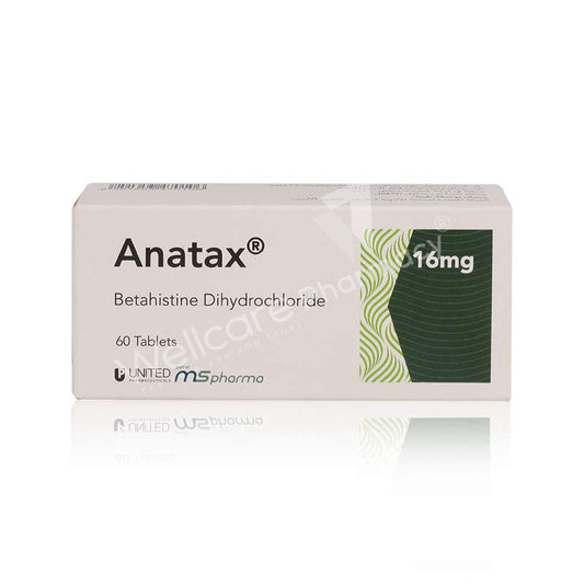 Anatax 16Mg Tablets 60'S