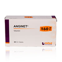 Anginet 160Mg Tablets 30'S