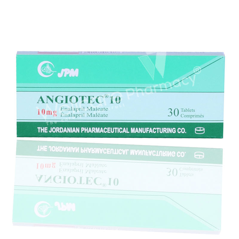 Angiotec 10Mg Tablets 30'S Angiotec 10Mg Tablets 30'S