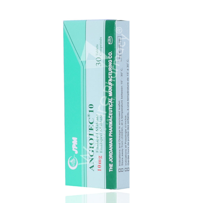 Angiotec 10Mg Tablets 30'S Angiotec 10Mg Tablets 30'S