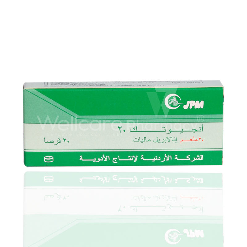Angiotec 20mg Tablets 20'S - Wellcare Pharmacy