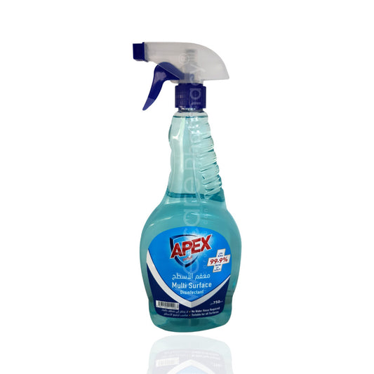 APEX MULTI SURFACE DISINFECTANT SPRAY 750ML