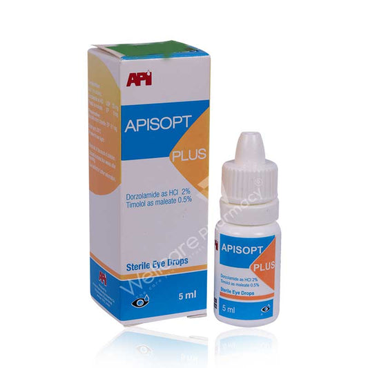 Apisopt Plus Eye Drops 5Ml