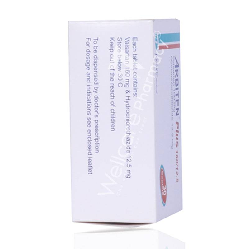 Arbiten Plus 160/12.5Mg Tablets 30'S Arbiten Plus 160/12.5Mg Tablets 30'S