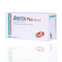 Arbiten Plus 160/12.5mg Tablets 30'S