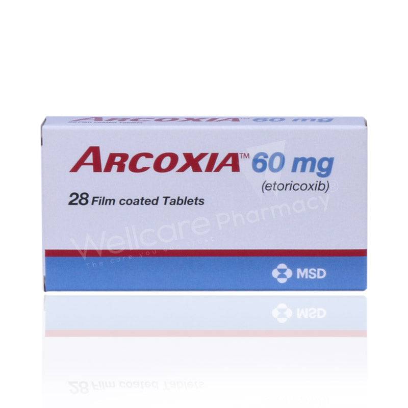 Arcoxia 60Mg Tablets 28'S – Wellcare Pharmacy