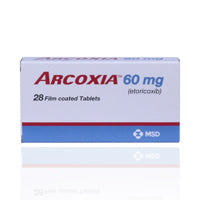 Arcoxia 60mg Tablets 28'S