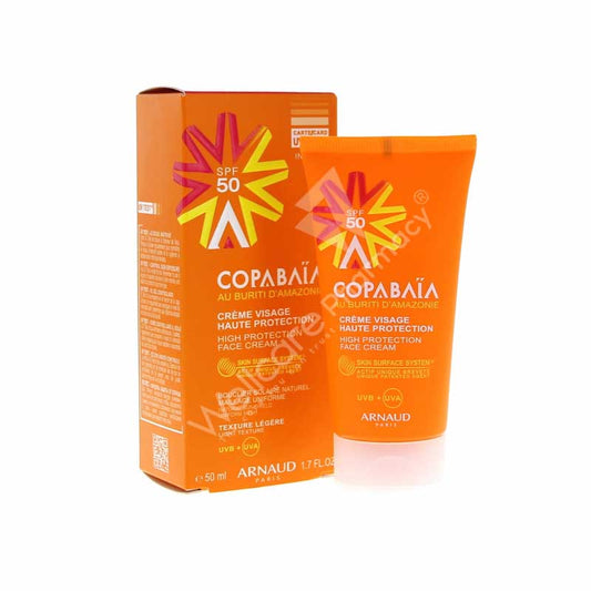 Arnaud Copabaia High Protection Face Cream Spf50 50Ml