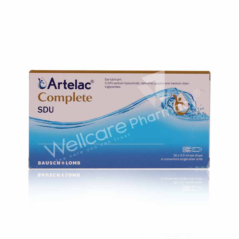 Artelac Complete Sdu Eye Drop 0.5Ml X 30'S Artelac Complete Sdu Eye Drop 0.5Ml X 30'S