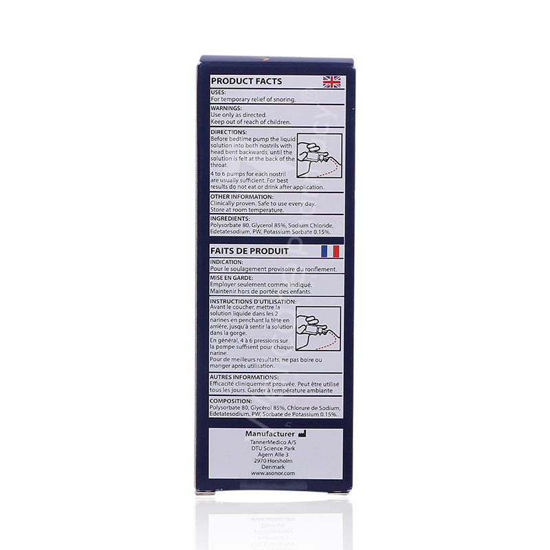 Asonor Nasal Spray 30Ml
