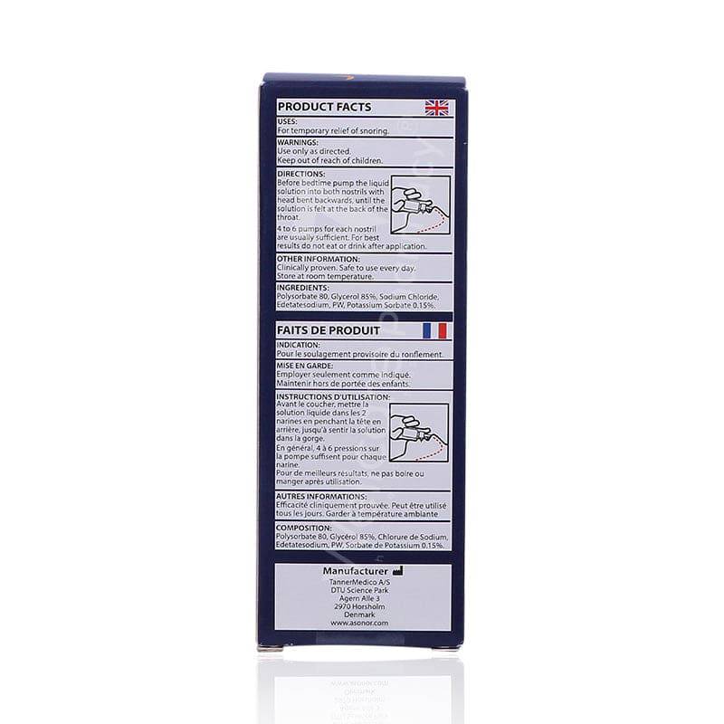 Asonor Nasal Spray 30Ml Asonor Nasal Spray 30Ml