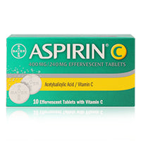 Aspirin C Effervescent Tablets 10'S