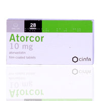 Atorcor 10mg Tablets 28'S