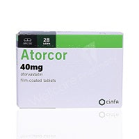 Atorcor 40mg Tablets 28'S