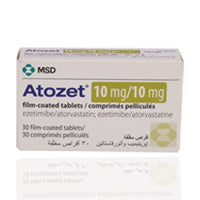 Atozet 10Mg/10Mg Tablets 30'S