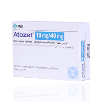 Atozet 10Mg/40Mg Tablets 30'S