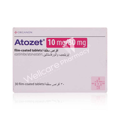 Atozet 10Mg/80Mg Tab 30'S