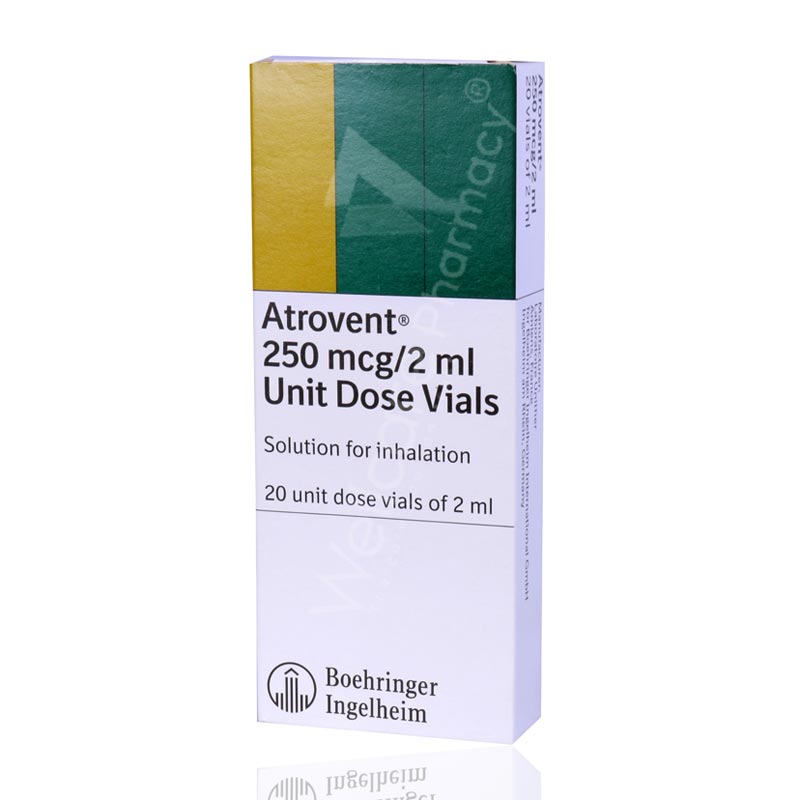 Atrovent 250mcg/2ml Vial 20'S