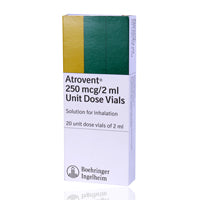 Atrovent 250mcg/2ml Vial 20'S