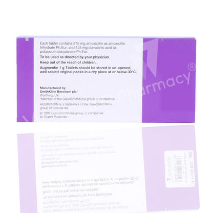 Augmentin 1Gm Tablets 14'S