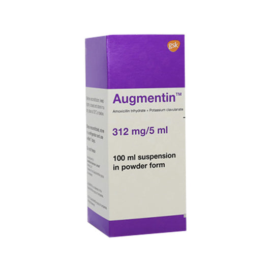 Augmentin 312Mg Suspension 100Ml