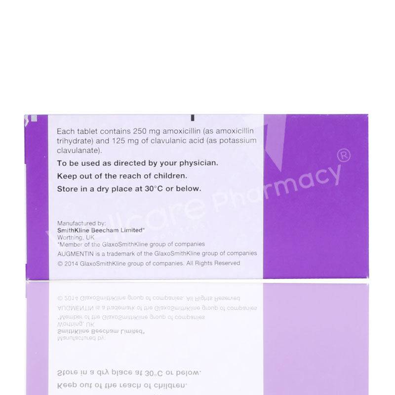 Augmentin 375Mg Tablets 20'S Augmentin 375Mg Tablets 20'S
