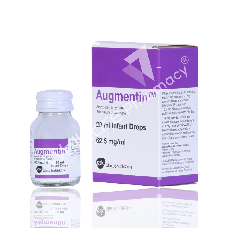 Augmentin 62.5mg Drops 20ml